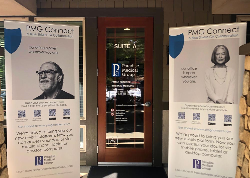 PMG Connect Banners, part of a healthcare marketing campaign by Abra Marketing.